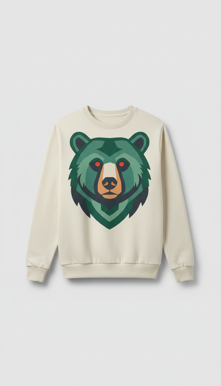 Sudadera ilustración animal impactante