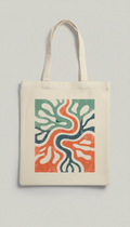 Bolso tote canvas con lema activista