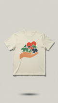 Camiseta algodón mensaje animalista